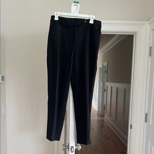 White House black market black tapered leg pant